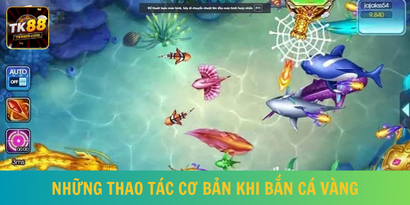 Ngắm bắn tập trung vào những con cá lớn, boss khủng để nhận thưởng giá trị