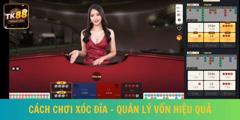 Xóc đĩa TK88 - Sảnh bài hấp dẫn với tỉ lệ hoàn trả cực tốt 