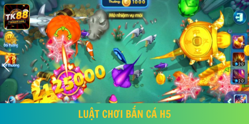 Tựa game bắn cá với luật chơi đơn giản, không cần nhiều kỹ năng phức tạp