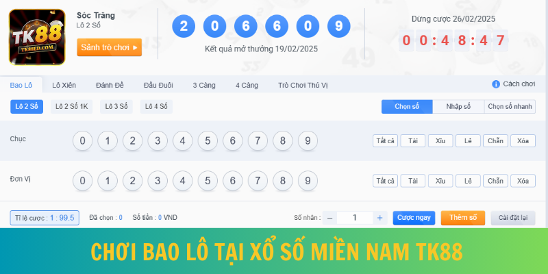 Cách chơi bao lô chi tiết dành cho mọi thành viên tại TK88